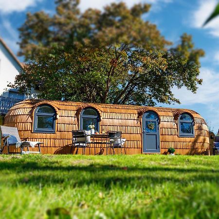 Auszeitgarten - Urlaub Im Tinyhaus Im Herzen Von Oberschwaben Aulendorf Eksteriør billede